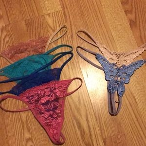 💋NWOT G-SRTING AND CROTCHLESS PANTIES💋